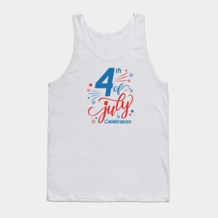 4th of July Celebration Unisex T-Shirt Tank Top